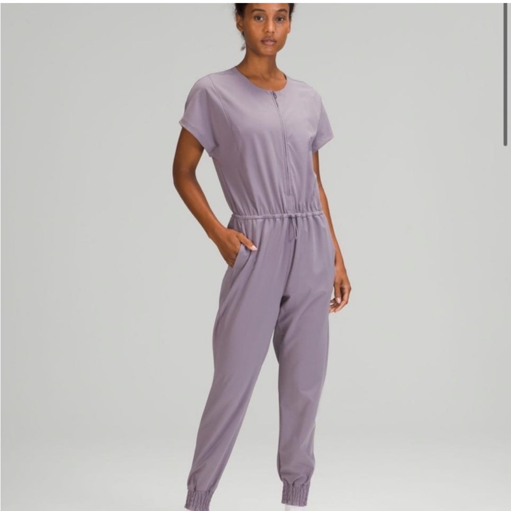 NWT Lululemon Stretch Travel Woven Jumpsuit